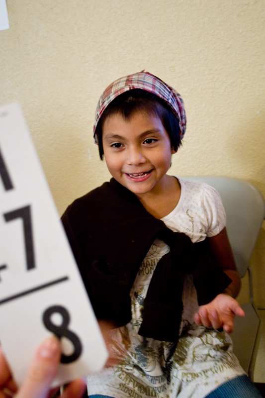 One important aspect to Mission Possible's after-school mentor program is helping tutor the kids in areas they are struggling with at school, like math.