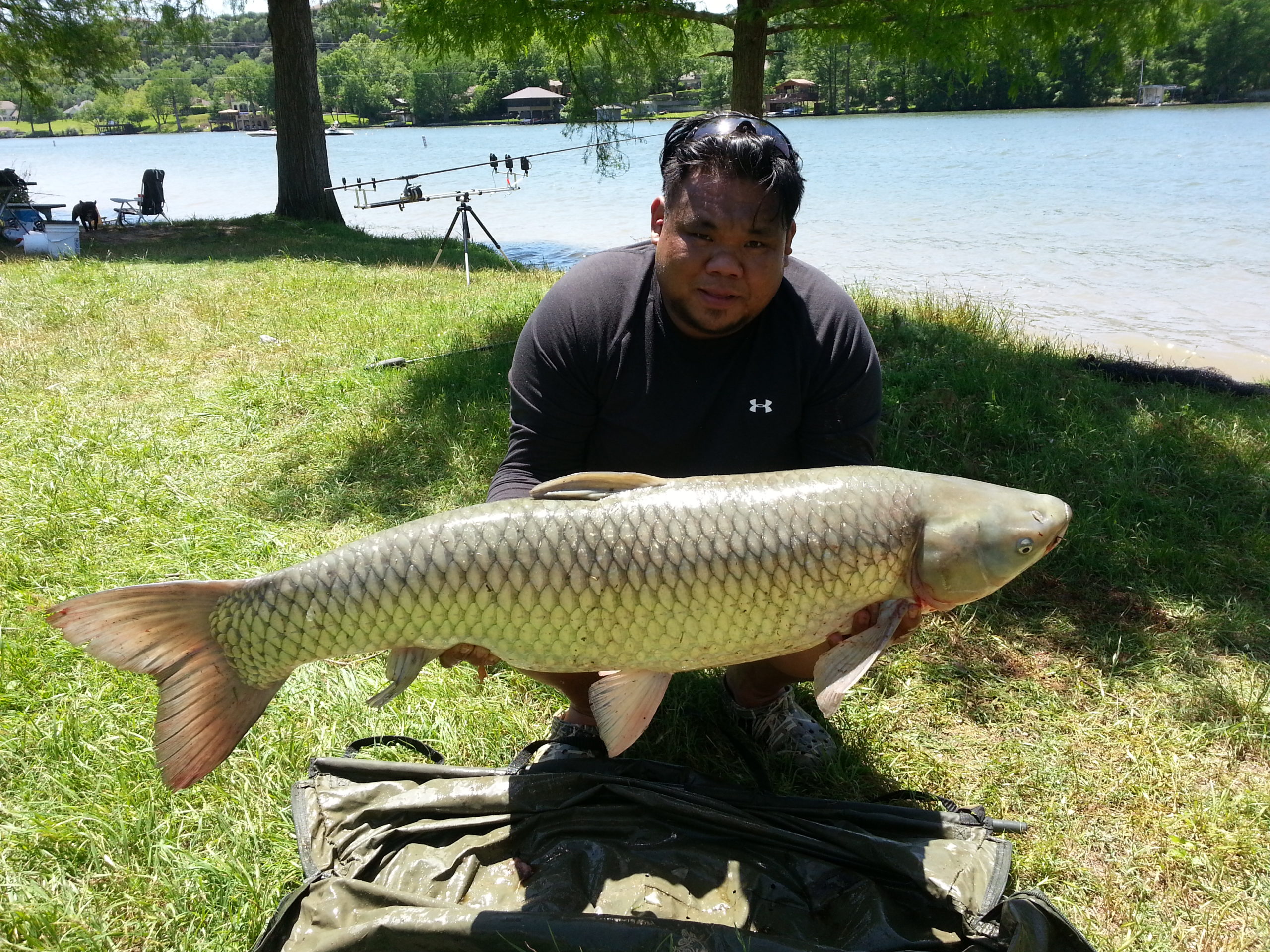 biggest grass carp ever caught