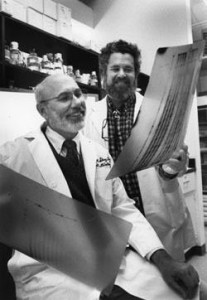 Jerry Shay (left) and Woodring Wright, at the University of Texas Southwestern Medical Center in Dallas, have worked on the mysteries of aging since the late 1980s.