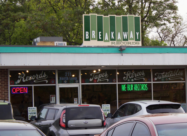 Breakaway Records moved to North Loop Boulevard after outgrowing its previous location on Austin's East Side