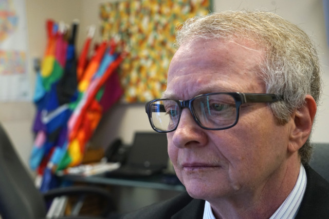 Cavan O'Raghallaigh, a legislative volunteer at Equality Texas, is attempting to create a legal pathway for transgender Texans to change their gender marker on IDs and birth certificates. Jack Vritis/Reporting Texas