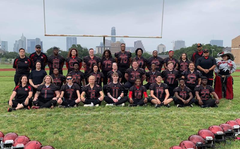 Meet the Austin Yellow Jackets, Texas's Only Female Football Team